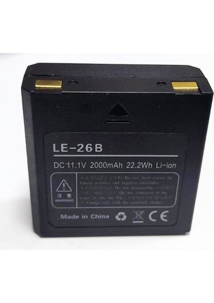 LE 26B Batarya Pdx Tr 860 Pro Flaş Yedek Bataryası