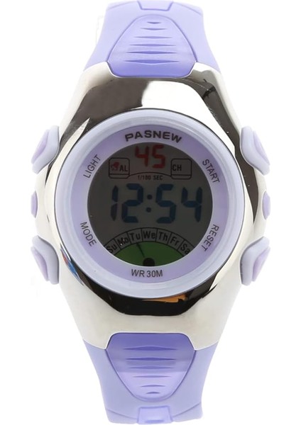 PSE-219 Erkek Kız Çocuk LED Dijital Spor Saat Tarihli/alarmlı/kronometreli (Mavi) (Yurt Dışından)