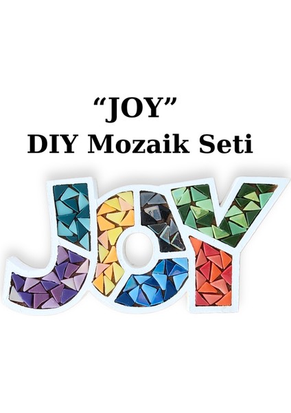 joy Motto Mozaik Seti Kendin Yap Mozaik Seti Masaüstünde Ayakta Durabilen Mozaik Aksesuar Obje