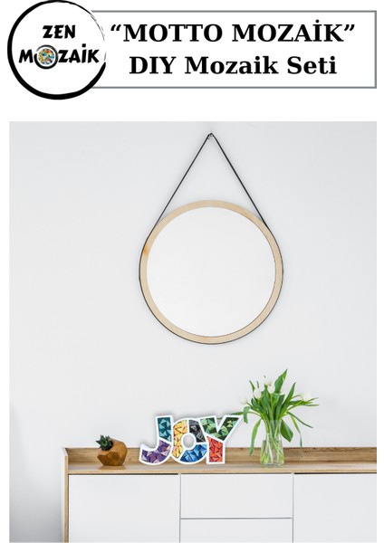 joy Motto Mozaik Seti Kendin Yap Mozaik Seti Masaüstünde Ayakta Durabilen Mozaik Aksesuar Obje fırsatları