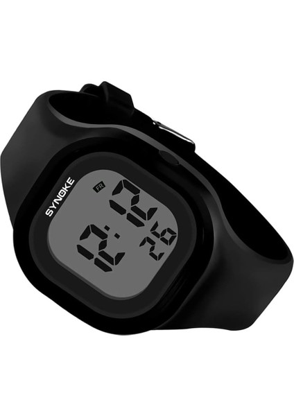 Unisex Dijital Bilek Saati, Aydınlık Dijital Spor Saat, LED Ultra Yüksek Çözünürlüklü Ekranlı Moda Renkli Saat, Kadın Erkek Için Çok Fonksiyonlu Su Geçirmez Saat (Pembe) (Yurt Dışından)