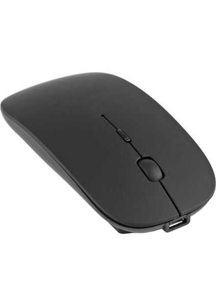 Fare, 5.0 Sessiz Bilgisayar Faresi, Hızlı Şarj 400 Mah Pil Kapasitesi Ergonomik Fare Siyah, Dizüstü Bilgisayarlar Için Pc (Yurt Dışından)