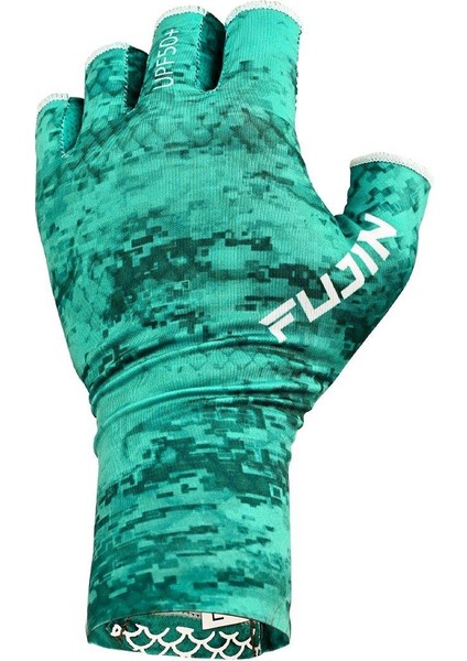 Pro Angler Summer Gloves Green