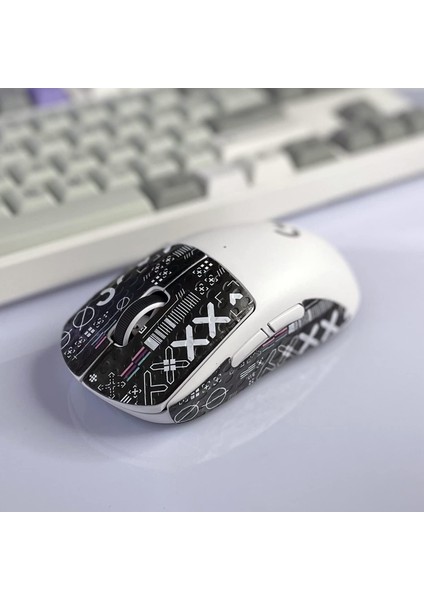 Fare Kaymaz Tutma Bandı, G Pro Kablosuz/g Pro x Superlight Oyun Faresi Görünümü Yükseltme Kiti Için Tere Dayanıklı Etiket (Renk: L, Boyut: G Pro x Superlight) (Yurt Dışından)