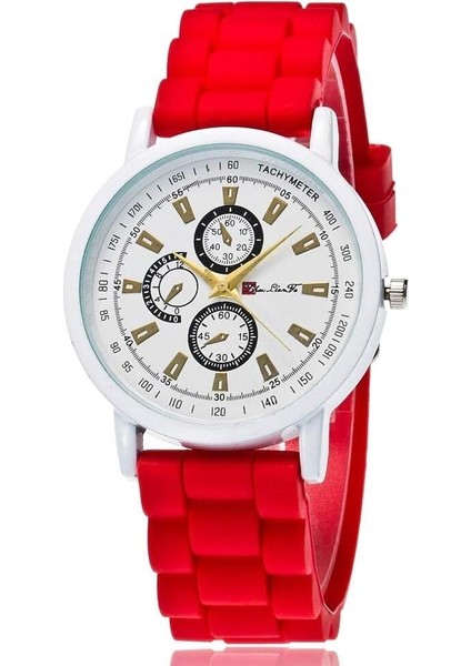 Sıcak Moda Öğrencileri Saatler Kuvars Saatler Relogio Moda Arama Zamanı Erkekler Saat Silikon Çocuklar Dijital Saat Boys (Renk: Kırmızı) (Yurt Dışından)
