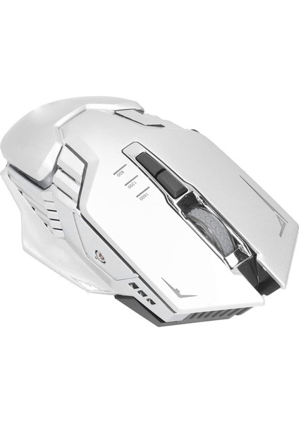 Oyun Faresi Akıllı Taşınabilir Araç Şekilli LED Kablosuz Fare, Ofis Dizüstü Bilgisayarı Için USB Alıcılı Masaüstü Dizüstü Bilgisayar Oyun, Tak ve Çalıştır (Yurt Dışından)