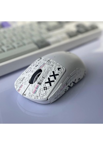 Fare Kaymaz Tutma Bandı, G Pro Kablosuz/g Pro x Superlight Oyun Faresi Görünümü Yükseltme Kiti Için Tere Dayanıklı Etiket (Renk : K, Boyut : G Pro x Superlight) (Yurt Dışından)