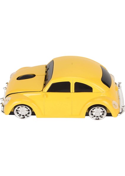 Oyun Faresi, 2,4 Ghz Otomatik Uyku Masaüstü Faresi Seyahat Için Geniş Uyumluluklu LED Far (Sarı) (Yurt Dışından)