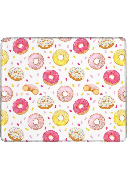 Donut Mouse Pad 7x8.6 Inç Kaymaz Ka Tabanlı Kablosuz Fare Bilgisayarlar Dizüstü Ofis Için Dayanıklı Malzemeler (Yurt Dışından)