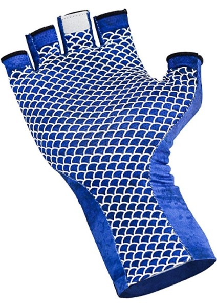 Pro Angler Summer Gloves Blue