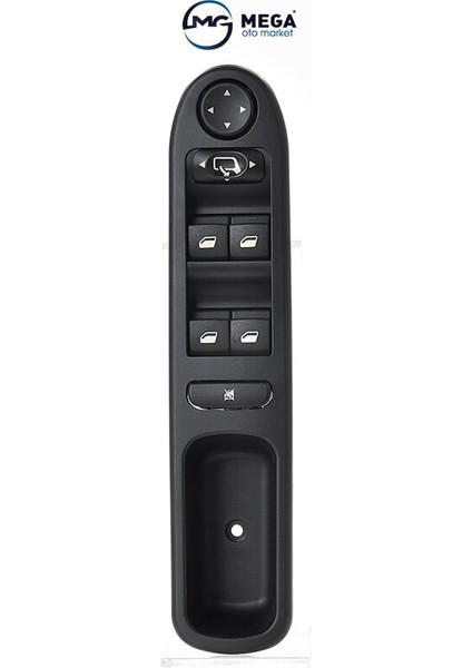 Peugeot 307-407 Cam ve Ayna Düğmesi Anahtarı