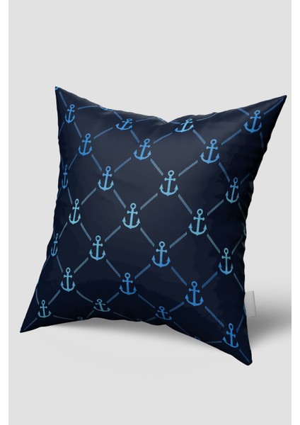 Dekoratif Kırlent, Deniz Kırlent, Marin Kırlent, Marin Serisi, Oturma Odası Kırlent, Tekli Kırlent, Çapa Kırlent BBM1698