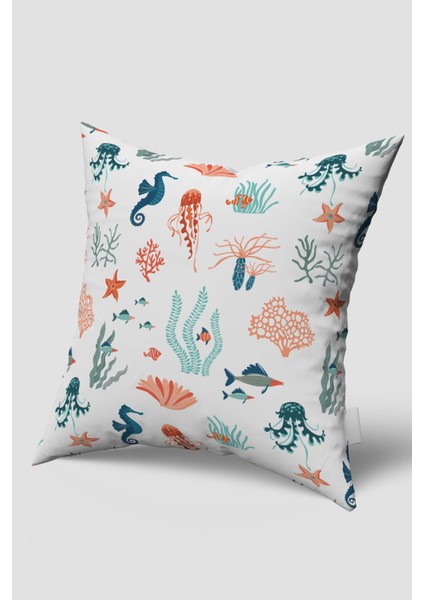 Dekoratif Kırlent, Deniz Kırlent, Marin Kırlent, Marin Serisi, Okyanus Halı, Okyanus Kırlent, Oturma Odası Kırlent, Tekli Kırlent BBM1705