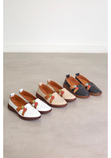 AD6033 model toka detaylı orjinal deri babet SIYAH modelleri