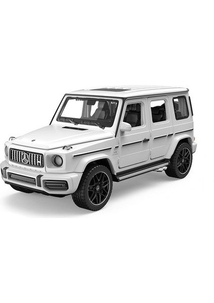 1:32 Mercedes-Benz Amg G63 Alaşım Araba Modeli Simüle Metal Oyuncak Araba Beyaz (Yurt Dışından)