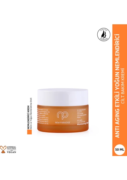 New Paradise Tüm Cilt Tiplerine Özel Anti Aging Yoğun Jel Nemlendirici 50 ml,