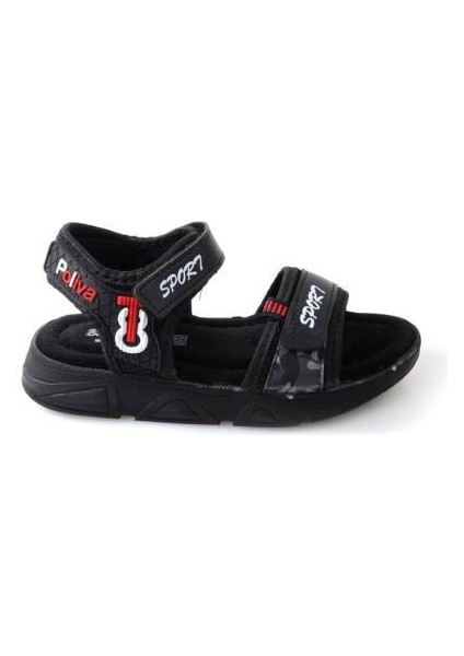 Plv 02761 Erkek Çocuk Cırtlı Sandalet