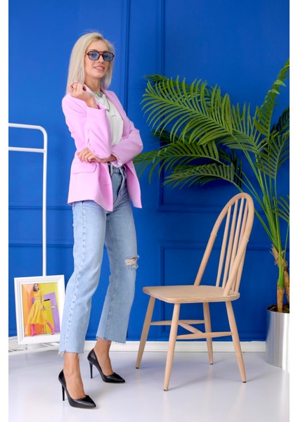 Gina Model 10 cm Topuklu Stiletto Topuklu Ayakakbı Sıyah
