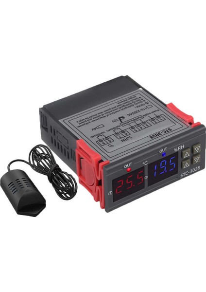 STC-3028 Dijital Sıcaklık Nem Ölçer 110-220V 10A Termostat fiyatları