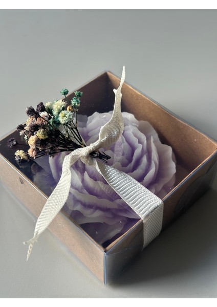 Lavanta Kokulu Dekoratif Hediyelik Şakayık Mum fiyatları