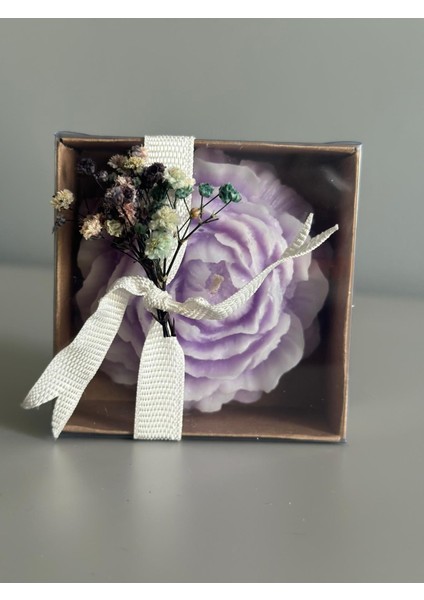 Lavanta Kokulu Dekoratif Hediyelik Şakayık Mum modelleri