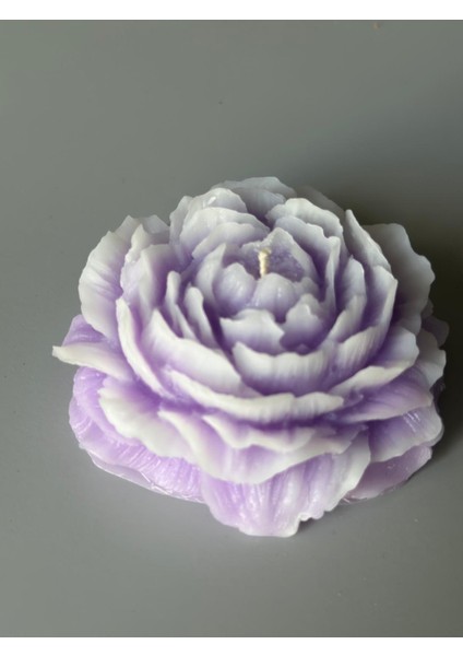 Lavanta Kokulu Dekoratif Hediyelik Şakayık Mum indirimleri