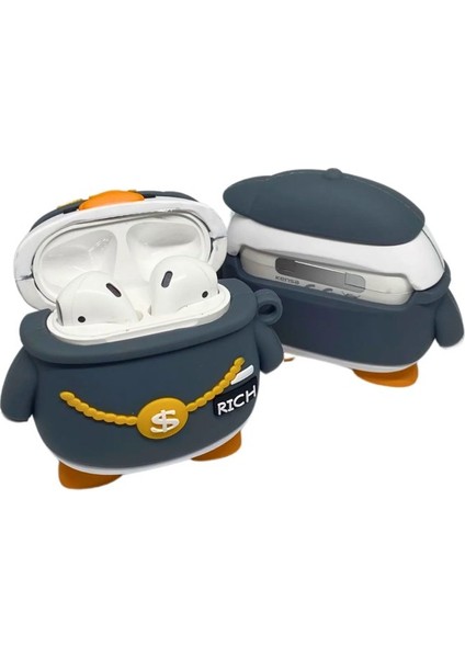 Apple Air Pods Pro 3 (3.nesil) Kılıf Karakter Silikon