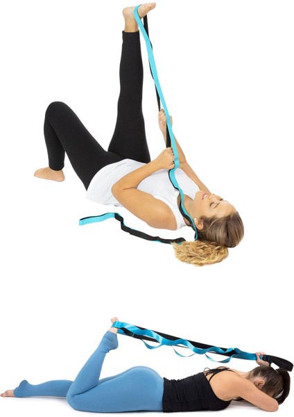Stretch Yoga Bacak Vücut Germe Kemeri Duruş Düzeltici Kambur Giderici Ayarlanabilir Jimastik Kemeri