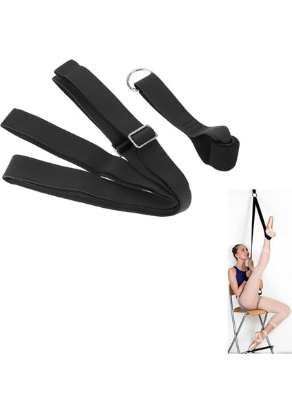 Door Yoga Pull Pilates Siyah Streç Askı Bandı Kas Geliştirici Denge Spor Aleti Plates Fitness Kardiyo