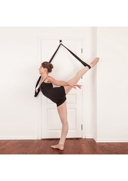 Door Yoga Pull Pilates Siyah Streç Askı Bandı Kas Geliştirici Denge Spor Aleti Plates Fitness Kardiyo
