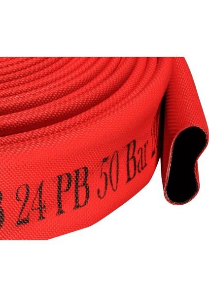 4" Içi Pvc Kırmızı 20 mt Yangın Hortumu Ts 9222 - Ts En 14540 Belgeli Hortum