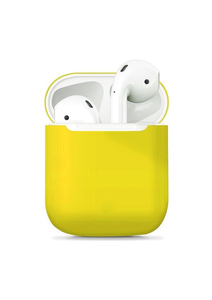 Apple Airpods Soft Silikon Yapılı Şık Airbag-13 Silikon Kılıf