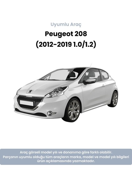 Peugeot 208 Devirdaim (2012-2019 1.0/1.2) Maher