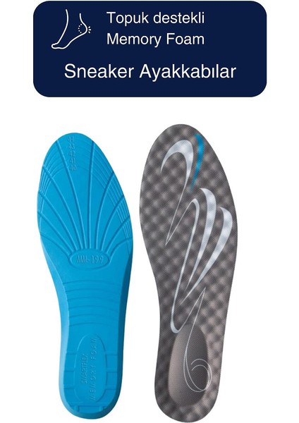 Erkek Memory Foam, Darbe Emici, Yumuşak,spor Tabanlığı