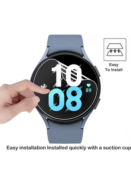 Samsung Galaxy Watch 5 Uyumlu 40MM Jelatin Nano Ekran Koruyucu Ultra Ince (2 Adet)