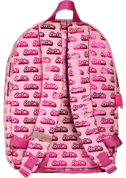 Barbie Parlak Desenli Büyük Boy 4 Bölmeli Cepli Çocuk Okul Sırt Çantası Pembe modelleri