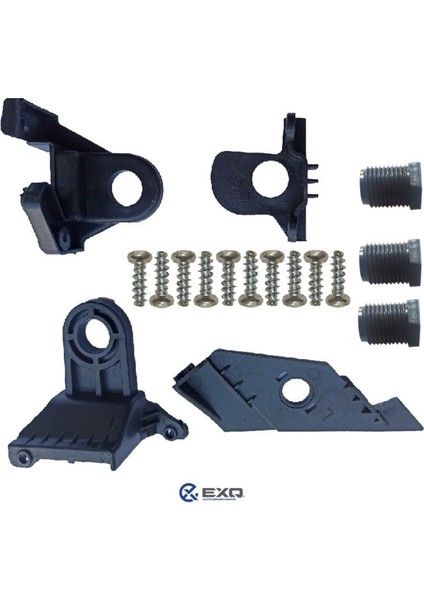 Volkswagen Passat 2011 - 2014 Uyumlu Sağ ve Sol Far Tamir Kiti Set Plastik Ayak Set