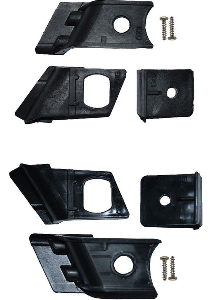 Bmw E39 2009 - 2011 Uyumlu Sağ ve Sol Tamir Kiti Set Plastik Ayak Set
