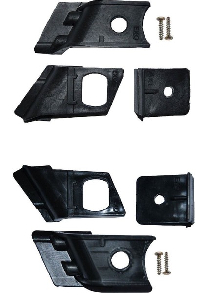 Bmw E90 2006 - 2011 Uyumlu Sağ ve Sol Tamir Kiti Set Plastik Ayak Set