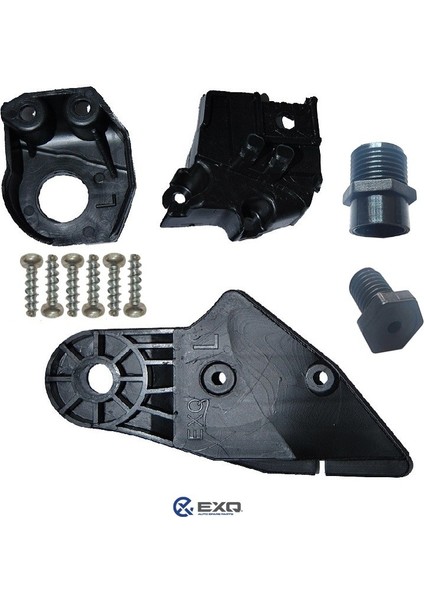 Mercedes W204 2008 - 2014 Uyumlu Sol Far Tamir Kiti Plastiği Ayağı