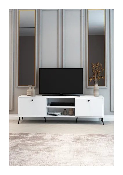 Tv Ünitesi Beyaz 180X55X40
