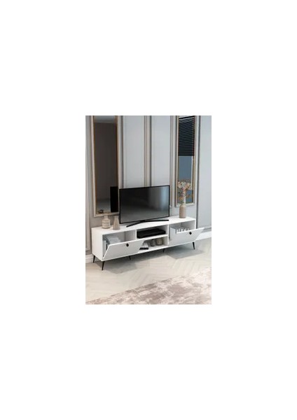Tv Ünitesi Beyaz 180X55X40