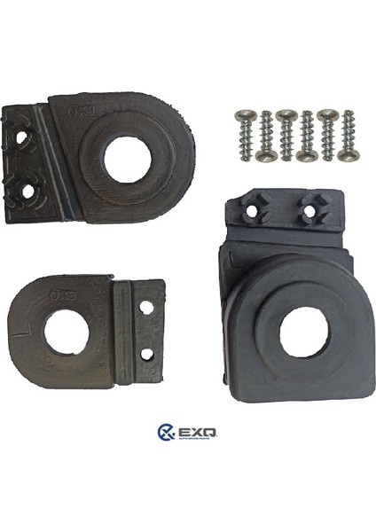 Audi A6 2006 - 2009 Uyumlu Sol Far Tamir Kiti Plastiği Ayağı