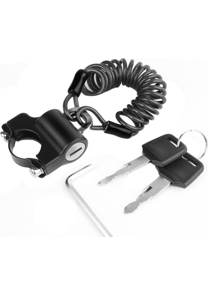 Bisiklet Kask Tel Halat Kod Kilidi Motosiklet Elektrikli Araba Taşınabilir Kilit Açık Halat Asma Kilit Bisiklet Ekipmanları, A (Yurt Dışından)