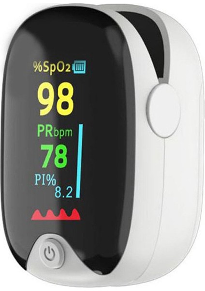 Pulse Oksimetre Parmak Tipi Oksimetre Oksijen Nabız Ölçer Ke-6004