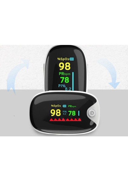 Pulse Oksimetre Parmak Tipi Oksimetre Oksijen Nabız Ölçer Ke-6004