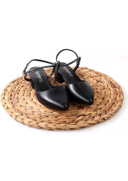 Mhtp 02716 3,5 Cm Topuklu Kadın Stiletto Ayakkabı