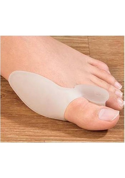 4 Adet Bunion Kemik Koruyucu Düzeltici Makaralı Baş Parmak Ped