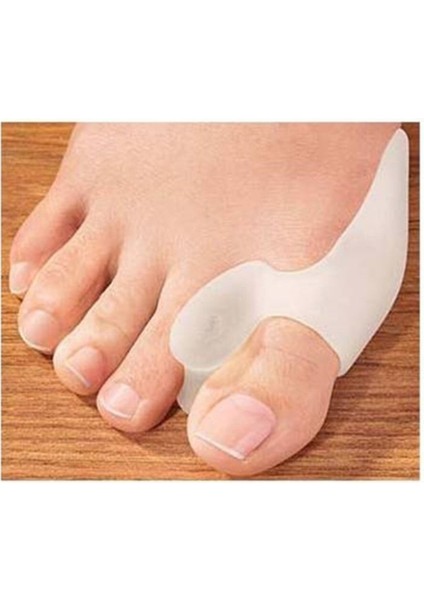 4 Adet Bunion Kemik Koruyucu Düzeltici Makaralı Baş Parmak Ped