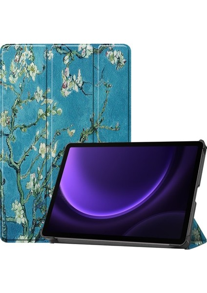 Samsung Galaxy Tab S9 Fe SM-X510 Için Otomatik Uyandırma Uyku Özellikli Darbeye Dayanıklı Tablet Kılıfı (Yurt Dışından)